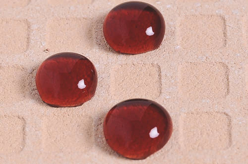 GSR X-Stain Remover lifting stains from a stone surface